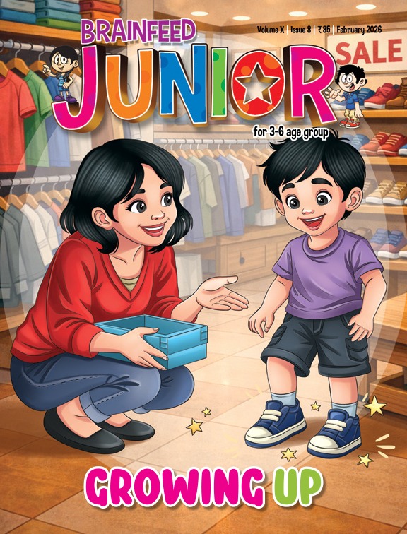 Brainfeed Junior magazine cover